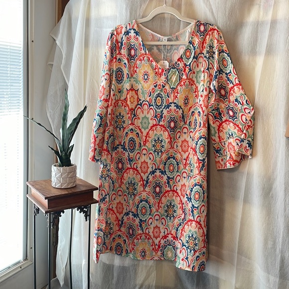 NWT Made With Love Multi Color Dress - Picture 3 of 8